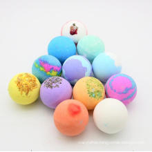 OEM Logo High Quality Packaging Balls Skin Cleansing Fizzy Vegan 100% Natural Bath Bombs Gift Set for Girls